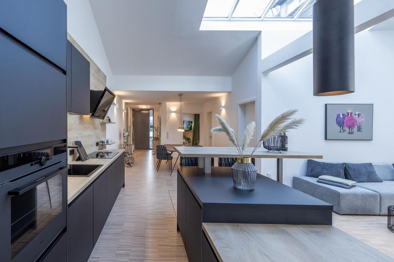 Lichtdurchflutetes Design - Appartement Guetersloh - 90 Qm Dış mekan fotoğraf