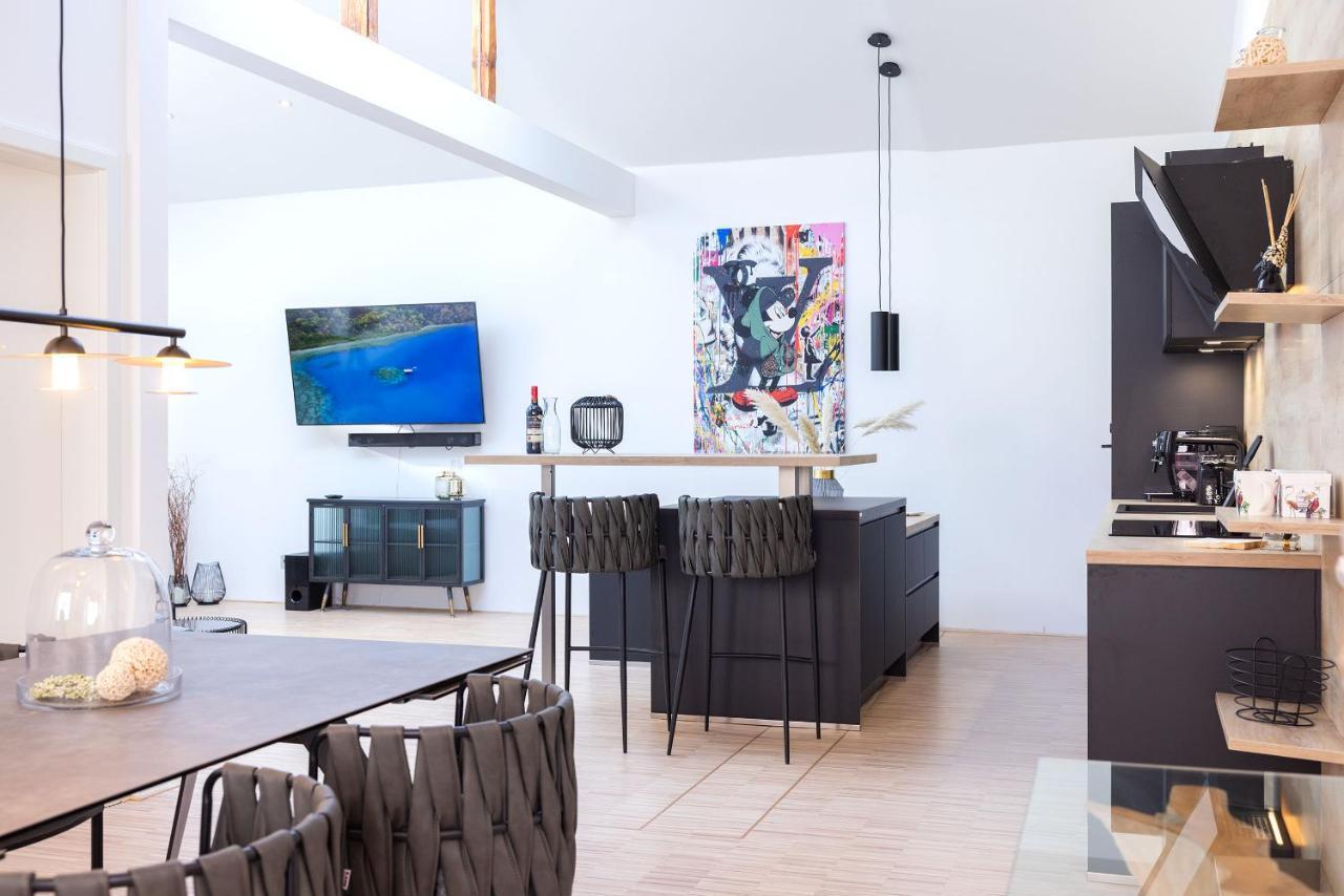 Lichtdurchflutetes Design - Appartement Guetersloh - 90 Qm Dış mekan fotoğraf
