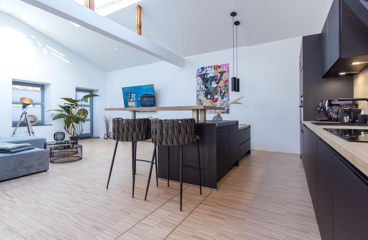 Lichtdurchflutetes Design - Appartement Guetersloh - 90 Qm Dış mekan fotoğraf